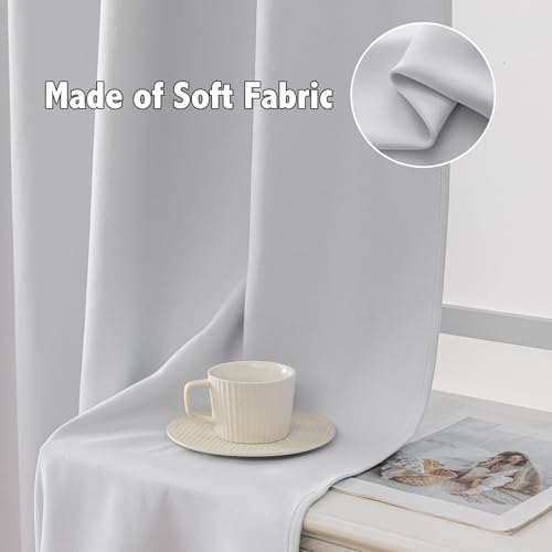 Anytime 100% Blackout Curtain 2 Panels Set,Thermal Insulated Window