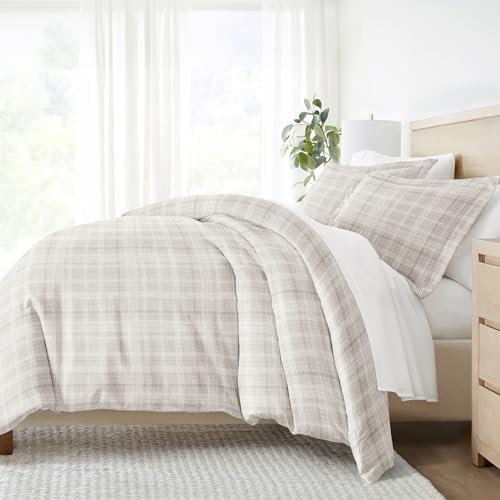 Linen Market Duvet Cover Queen (Gray) - Experience Hotel-Like Comfort
