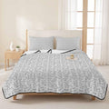 Vintage Gray King Size Down Alternative Comforter, Lightweight