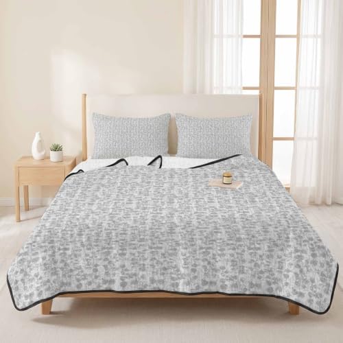 Vintage Gray King Size Down Alternative Comforter, Lightweight