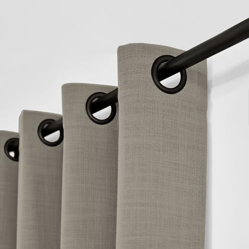 LUSTROWIN Blackout & Light Filtering Curtains for Bedroom & Living