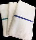 16x19 Terry Bar Mop Towel 24 Pack, Blue Stripes Kitchen Cleaning