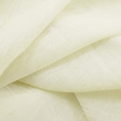 sheetsnthings Solid Abri Rod Pocket, 50-Inch Wide x 96-Inch Long