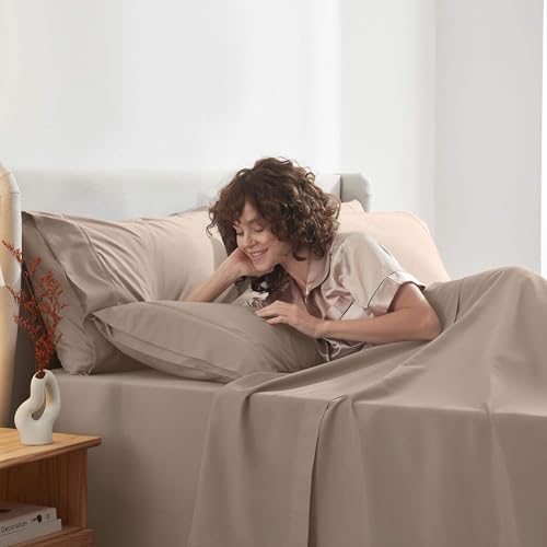 Nestl Extra Deep Full Sheet Set - 6 Piece Breathable & Cooling Sheets