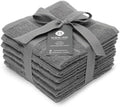 100% Cotton Terry Dish Cloth & Dish Towel, 6 Pack, Super Soft and