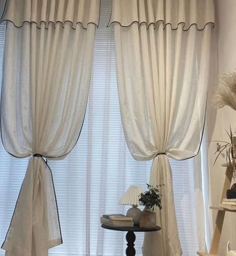 Sheer Drapes 108 Inches Long 2 Panels, Sheer Bedroom Curtains Grommet