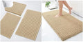 Arotive Luxury Chenille Bathroom Set, Bath Rug (44" x 32") and