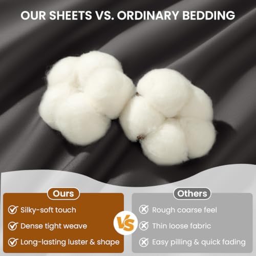 100% Egyptian Cotton King Sheet Set,1000 Thread Count