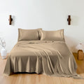 THXSILK 100% Mulberry Silk Sheet Set, 7A+ Silk Sheet Set Soft