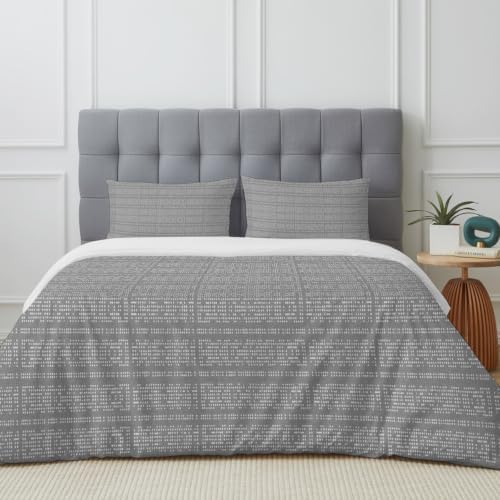 Abstract Queen Duvet Cover Set - 4 Pcs Comforter Cover Bedding Sets
