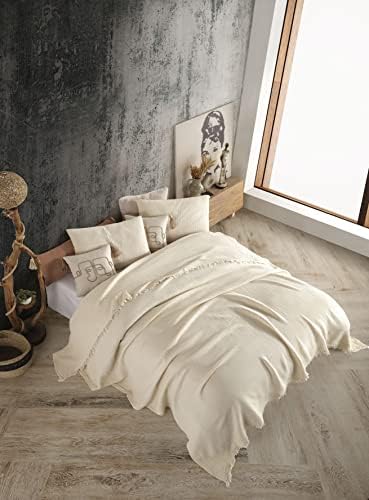Soft Pure Cotton 4-Layer Gauze King Size Blanket – Soft, Lightweight &