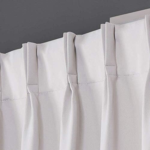 100% Polyester Double Pinch Pleated Blackout Window Curtain Panels &