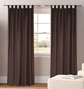 Niyati Tab Top Rod Pocket Window Curtains Polyester Blend Farmhouse