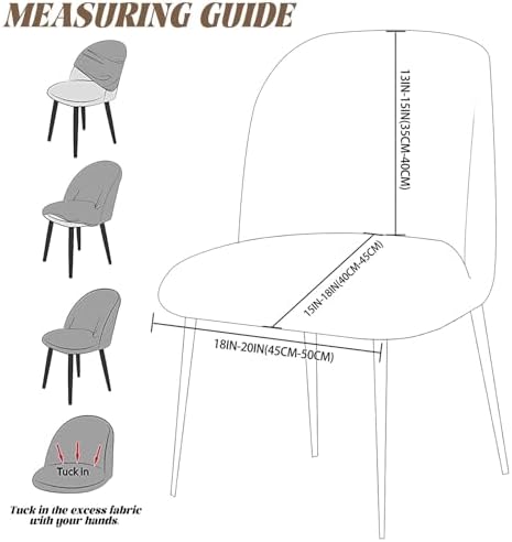 Velvet Curved Back Chair Covers Round Back Dining Room Chair Covers