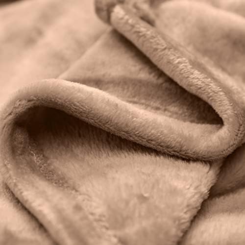 Fleece Blanket King Size 108x90 inches -Lightweight Plush Fuzzy Cozy
