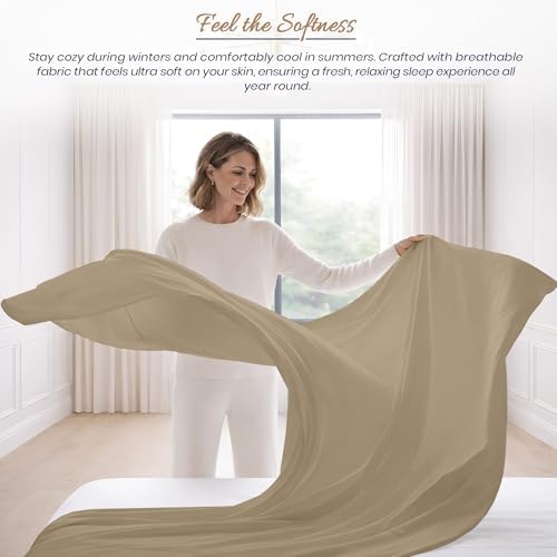 SGI bedding 600 Thread Count 100% Egyptian Cotton Queen Flat Sheet