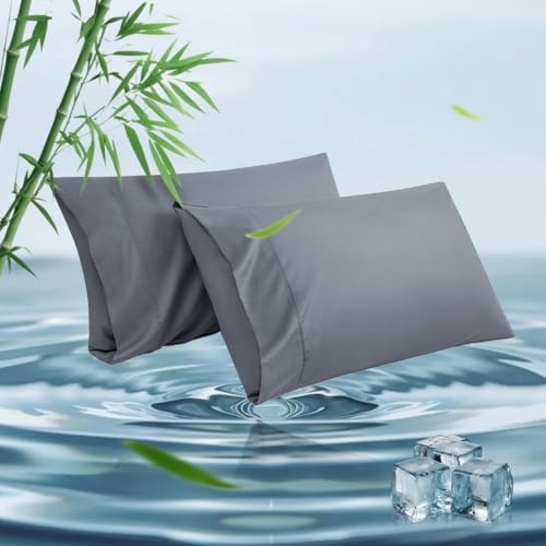 Standard Pillowcases, Cooling Viscose from Bamboo Pillow Covers with