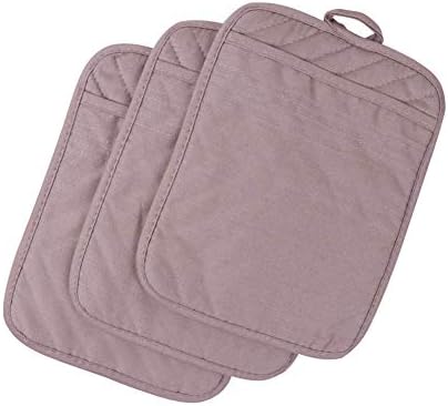 Anyi Pot Holders for Kitchen Heat Resistant, Cotton Hot Pads for