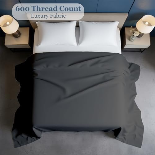 Full Flat Sheet - Single Top Sheet Only - Dark Grey