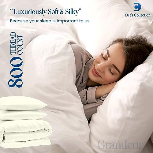 Dee's Collection 800 Thread Count Twin Size Duvet Covers Egyptian