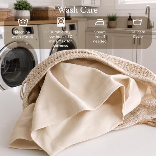 Threadmill Home Linen Standard Pillowcases - 800 Thread Count Sateen