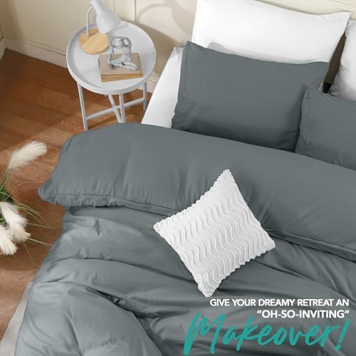 Utopia Bedding Duvet Cover Set with Pillowcases - 3 Pieces Bedding