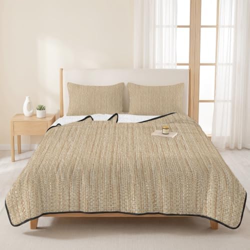 Modern Minimalist Art Queen Size Down Alternative Comforter