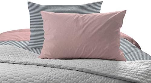 · REDEARTH · Jersey Knit Cotton Duvet Cover Set -with 2 Pillow Shams