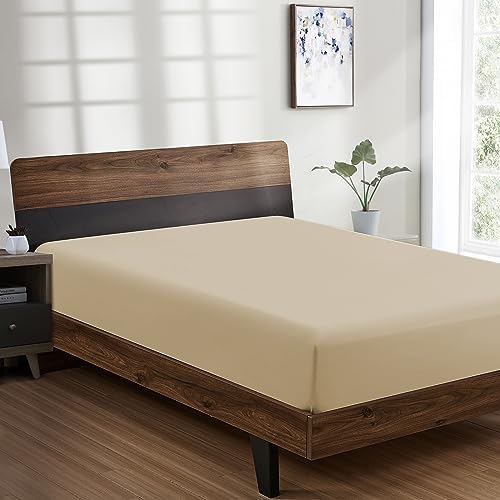 FreshCulture Twin Fitted Sheet - Hotel Quality - Ultra Soft &