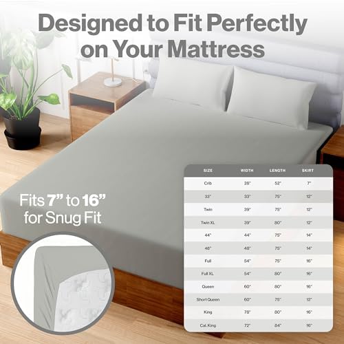 Superity Luxurious Hotel Quality California King Fitted Sheet 100%