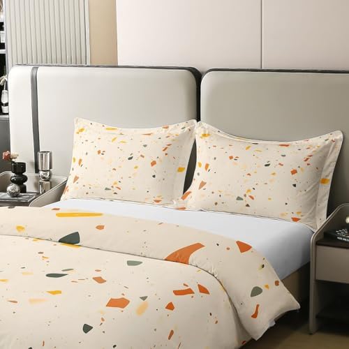 Erosebridal Geometric 100% Cotton Duvet Cover King Modern Abstract