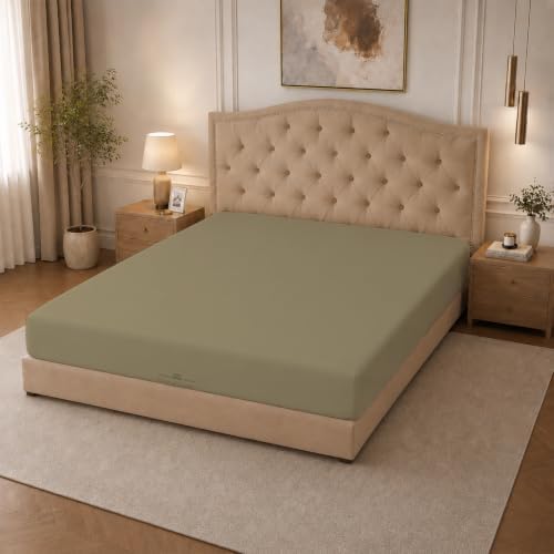 1 PC Fitted Sheet Only Family XL 144" W × 84" L Size, 100% Egyptian