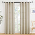 RYB HOME Sheer Curtains 84 inches Length for Living Room Bedroom