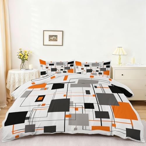 Duvet Cover Set Queen - Ultra Soft Microfiber Reversible Comforter