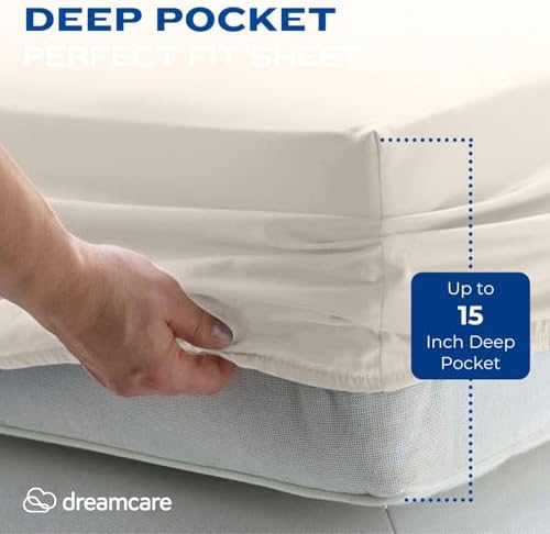DREAMCARE Full Size Sheets - Full - Ivory