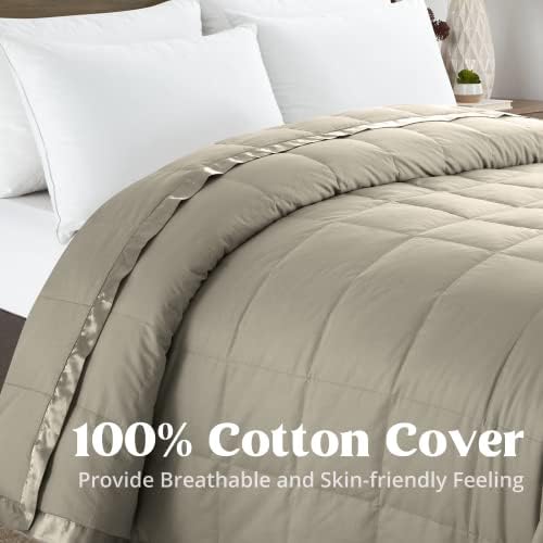puredown® California King Blanket - Soft Lightweight Down Blanket for
