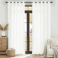 RYB HOME Extra Long Sheer Curtains 108 inches Long for High Ceilings