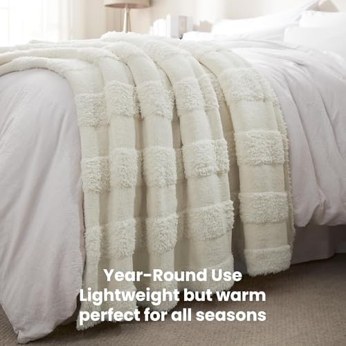SLEEP ZONE Throw Blanket for Couch Fluffy Knit Warm Blankets for Sofa