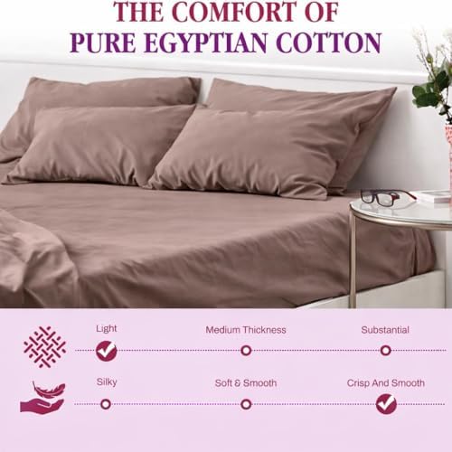 Queen Fitted Sheet Only 800 Thread Count Sheets 100% Egyptian Cotton
