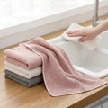 100% Cotton Waffle Weave Kitchen Dish Cloths, 3-Pack