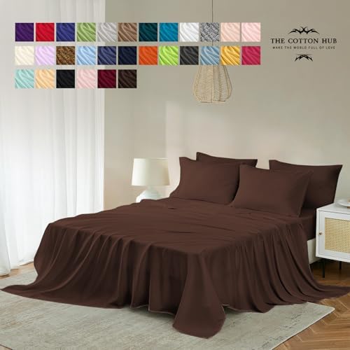 King Size 6-PCs Sheet Set Fully Elasticized Fits 15-20" Deep Pocket