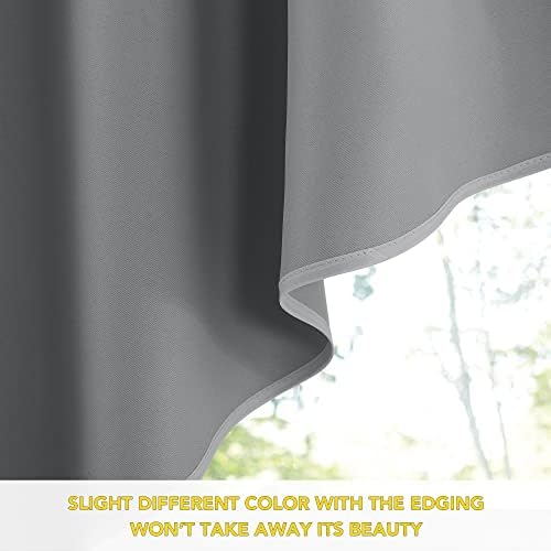 NICETOWN Swag Curtains for Kitchen, Home Fashion Rod Pocket Blackout