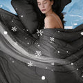 DOWNCOOL Cooling Comforter Queen Size, Blanket with Cooling