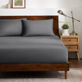 Bare Home Fitted Sheet + Pillowcase Set - Luxury 1800 Ultra-Soft