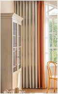 Beydodo Bedroom Curtains 63 Inches Long, Darkening Curtains for Living