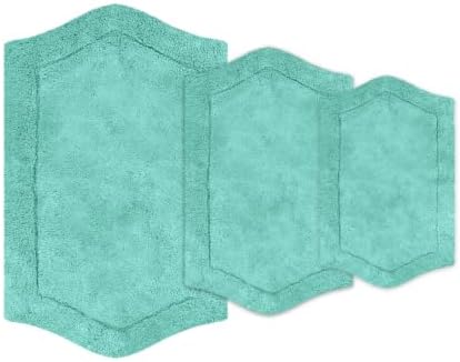 Home Weavers 100% Cotton Tufted Waterford Collection, Extra Soft and
