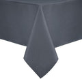 DWCN Square Textured Tablecloth, 70 x 70 Inch, Dark Grey