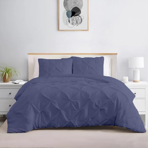 Kotton Culture 120"x 98" 3 Pc Oversized King Pinch Pleated - Pintuck
