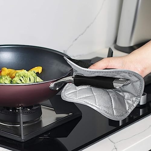 24 Pcs Pot Holders Bulk for Kitchen Heat Resistant, 7X 7Inch Cotton