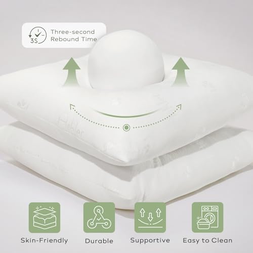 Ashler 12x20 Throw Pillows Insert Pack of 2, Lumbar Pillow